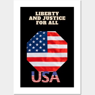 Liberty and Justice for All Posters and Art